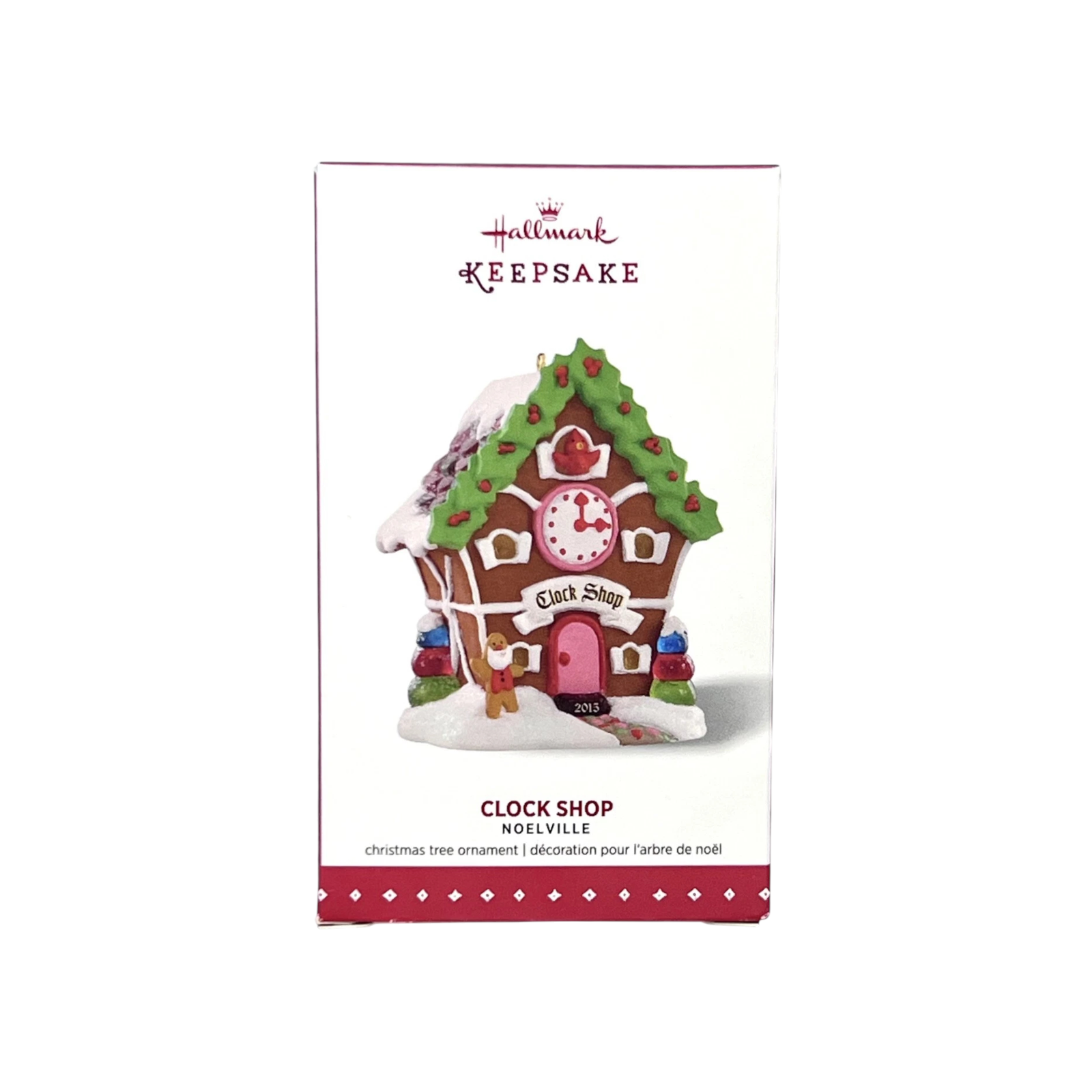 2015 Clock Shop Hallmark Ornament (Noelville) QCX9167