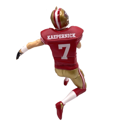 2015 Colin Kaepernick Hallmark Ornament (Football Legends) QXI2717