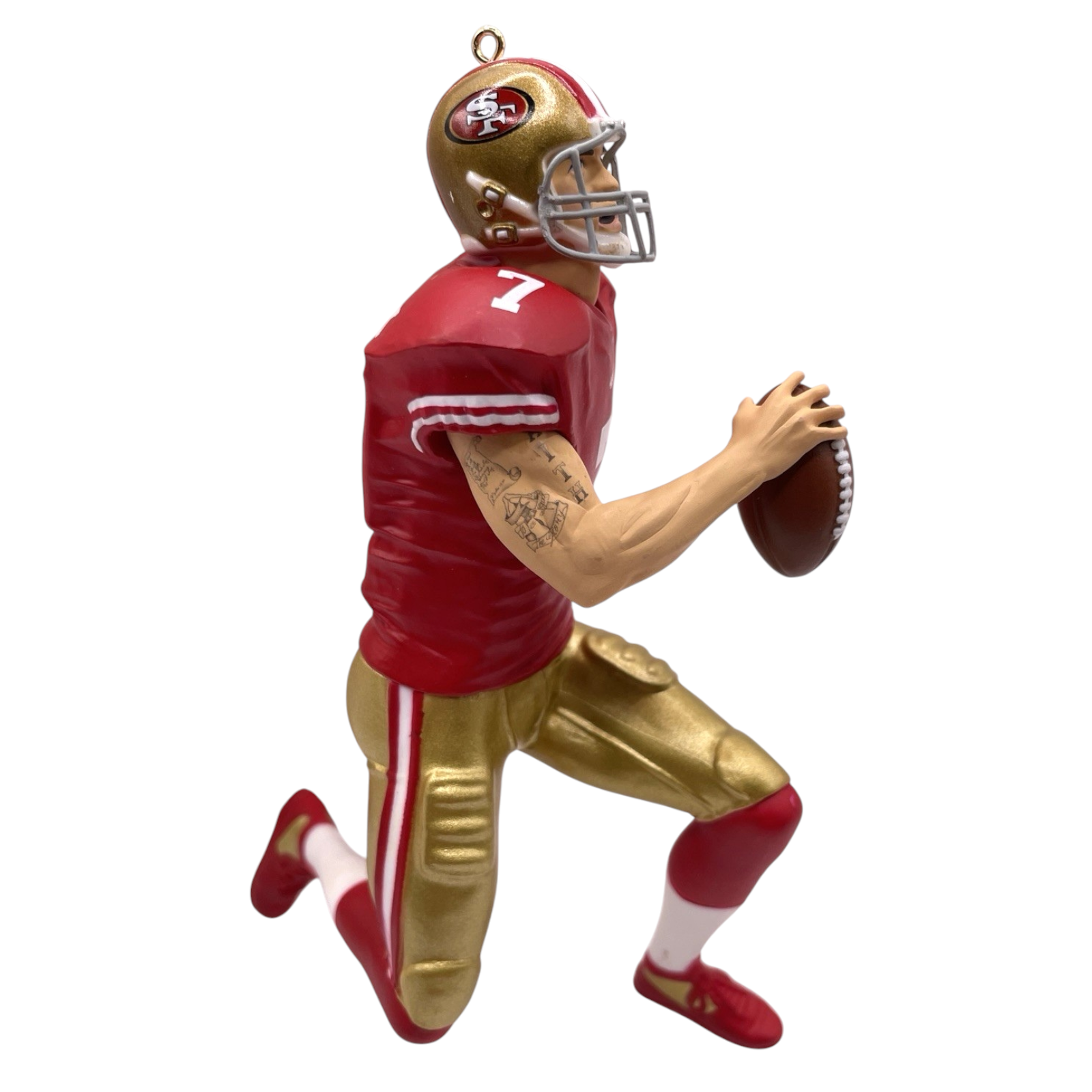 2015 Colin Kaepernick Hallmark Ornament (Football Legends) QXI2717