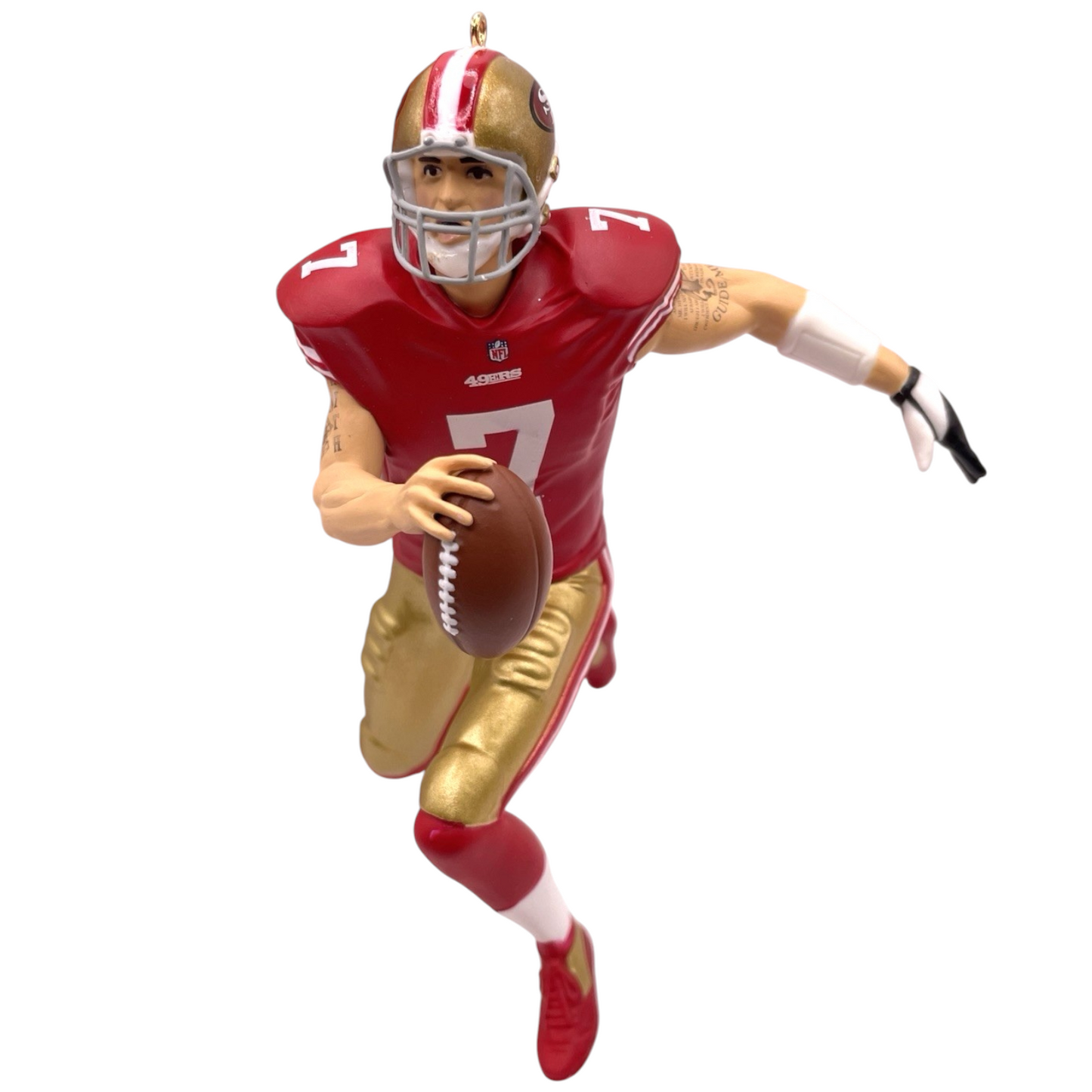 2015 Colin Kaepernick Hallmark Ornament (Football Legends) QXI2717