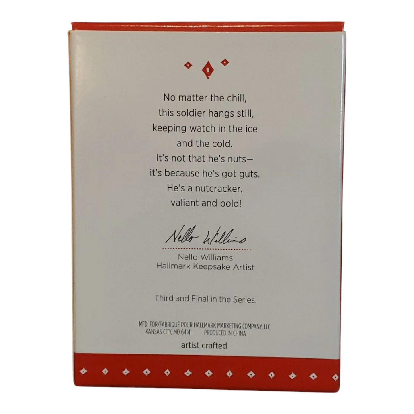 2015 Cool Icicles #3 — Nutcracker Hallmark Ornament (Cool Icicles) QX9189 Image4