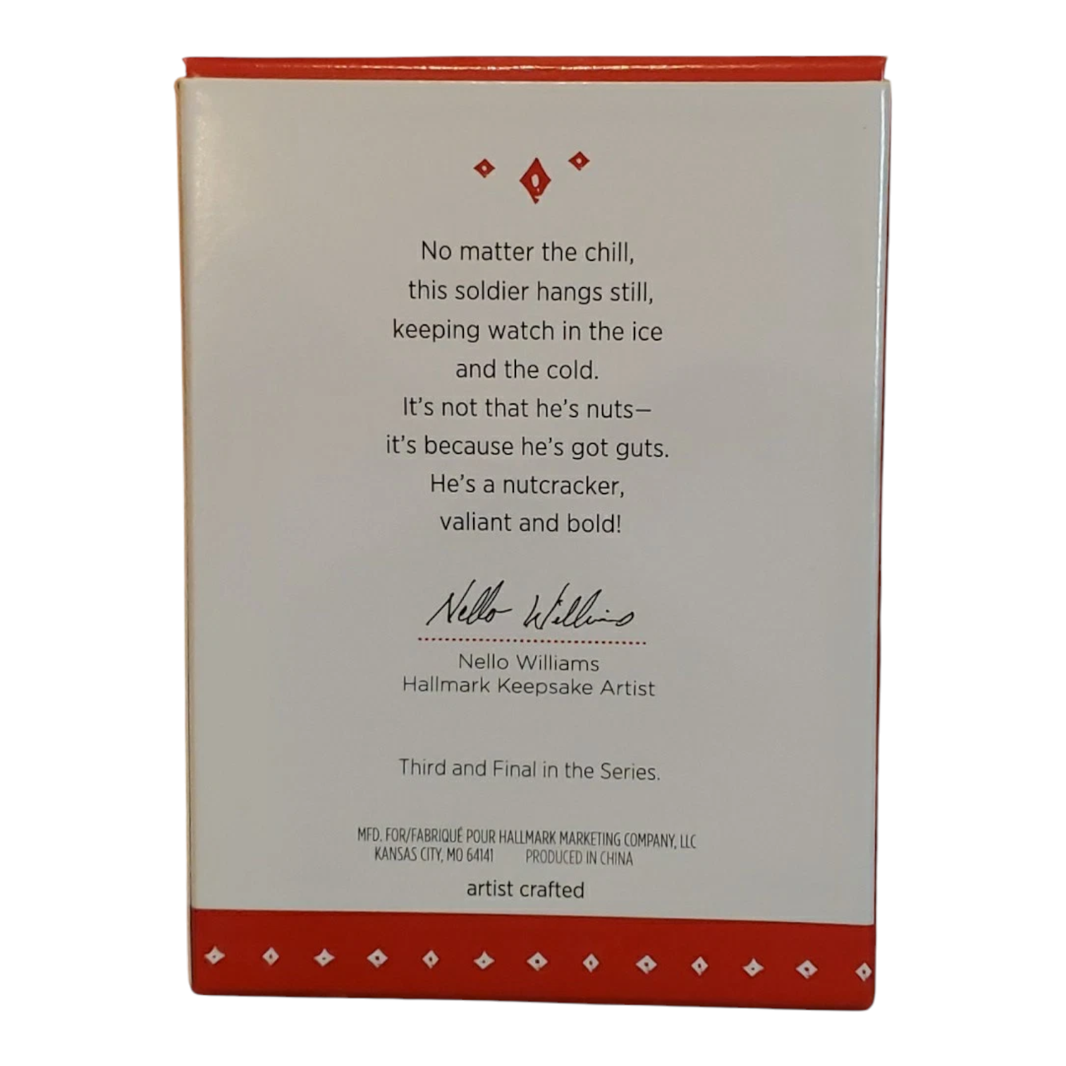 2015 Cool Icicles #3 — Nutcracker Hallmark Ornament (Cool Icicles) QX9189 Image4