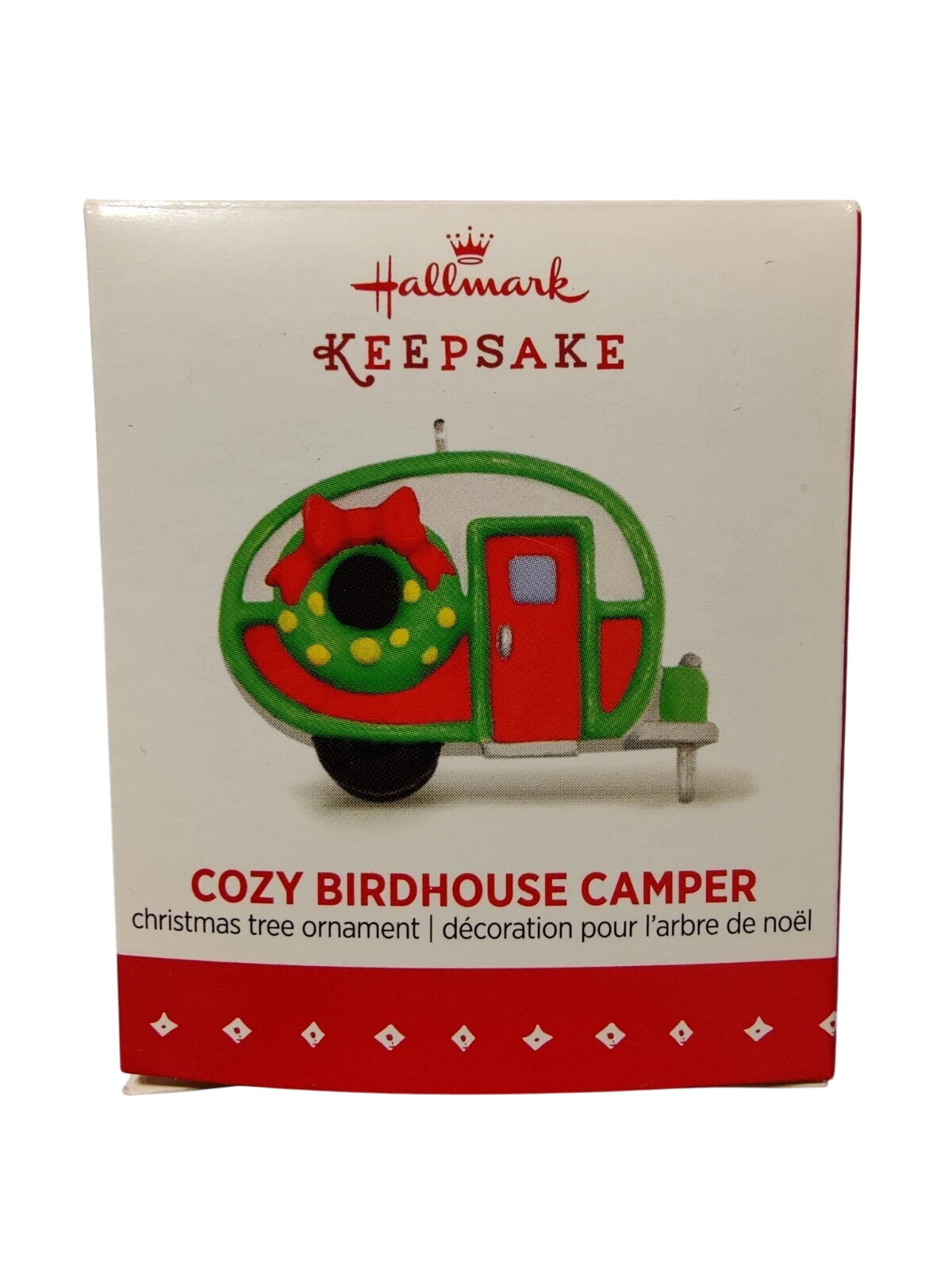2015 Cozy Birdhouse Camper Hallmark Ornament (Happy Camper) QXM8517