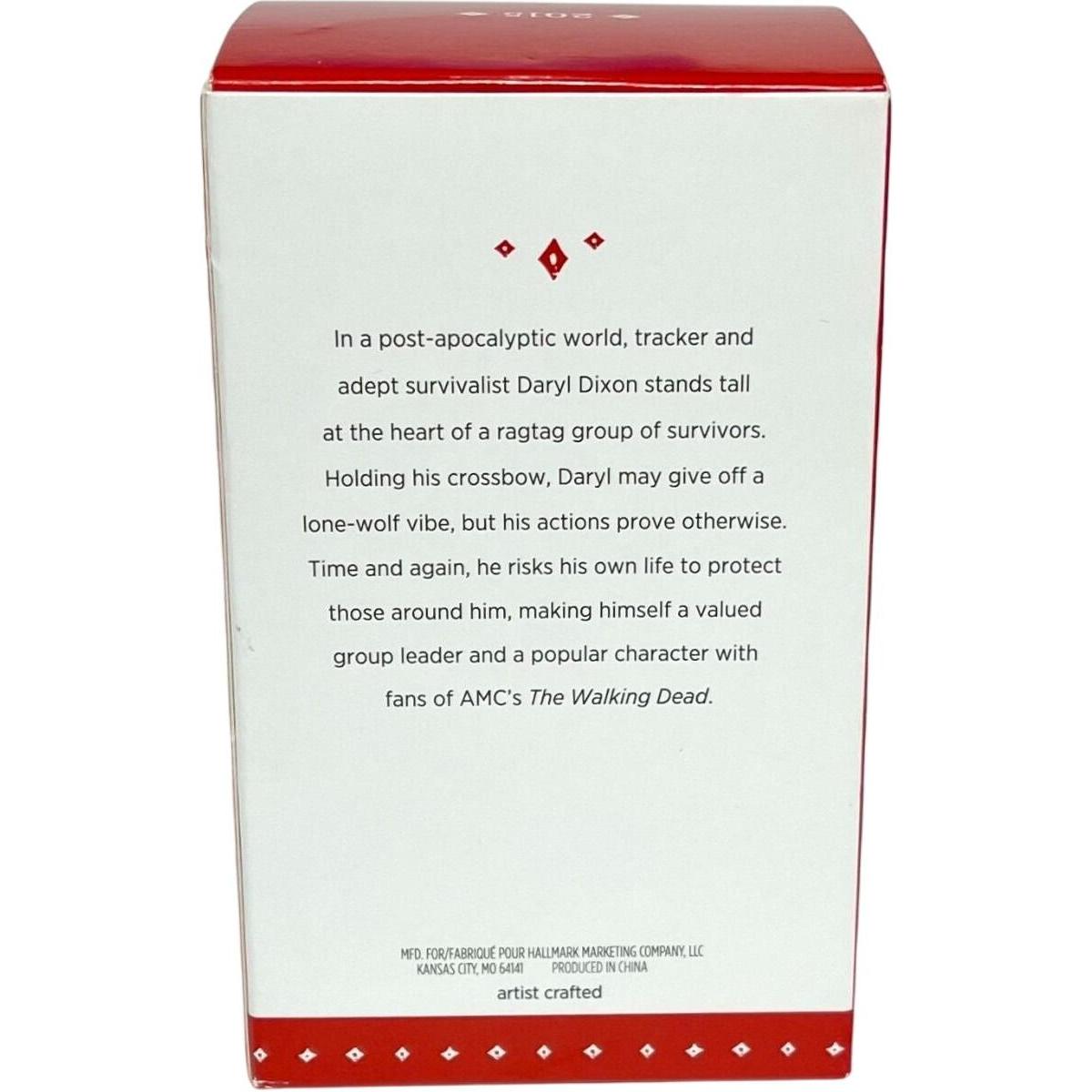 2015 Daryl Dixon Hallmark Ornament (The Walking Dead) QXI2309