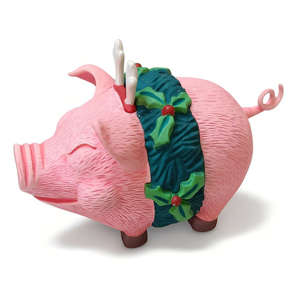 2015 Deck the Hogs! Hallmark Ornament (Pig) QGO1637