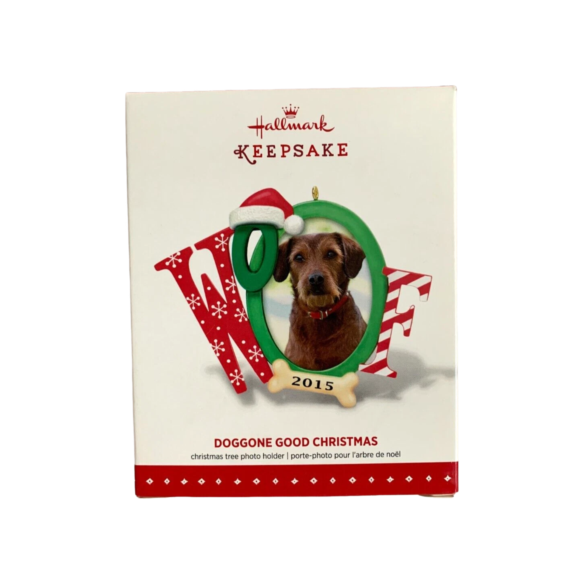 2015 Doggone Good Christmas Hallmark Ornament (Photo Holder) QGO1249 Image2