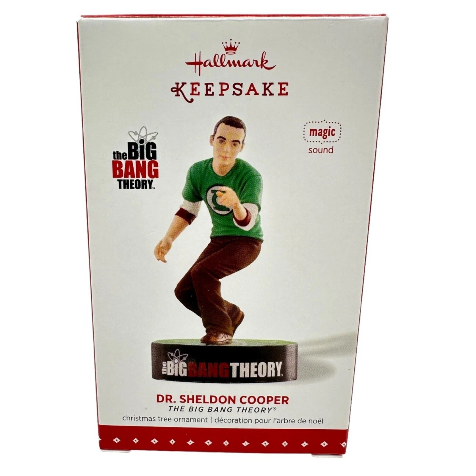 2015 Dr. Sheldon Cooper Hallmark Ornament (The Big Bang Theory) QXI2247