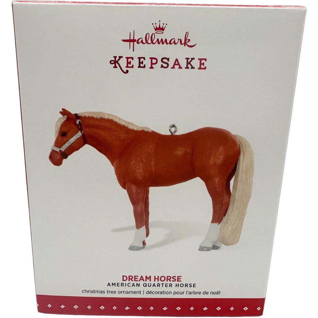 2015 Dream Horse - Quarter Horse Hallmark Ornament (Dream Horse) QGO1377