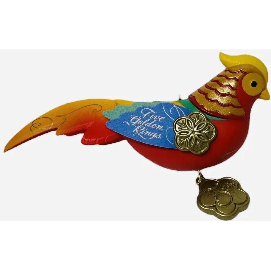 2015 Five Golden Rings Hallmark Ornament (Twelve Days of Christmas) QX9179