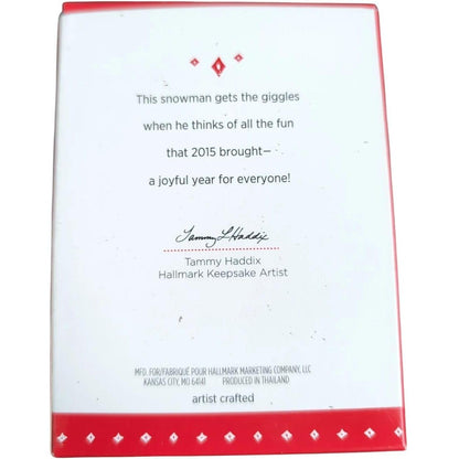 2015 Frosty Fun Decade Hallmark Ornament (Repaint, Event Exclusive) QX9087