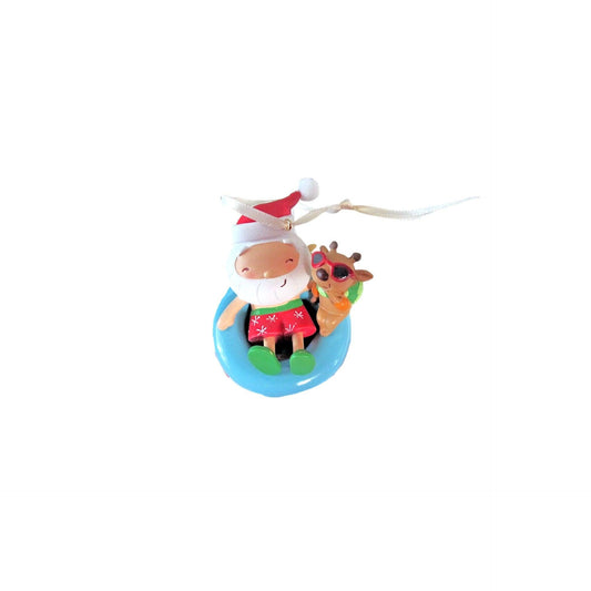 2015 Fun in the Sun (Kringle and Kris) Hallmark Ornament QXC5267 Image1