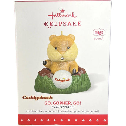 2015 Go, Gopher, Go! Hallmark Ornament (Caddyshack) QXI2137