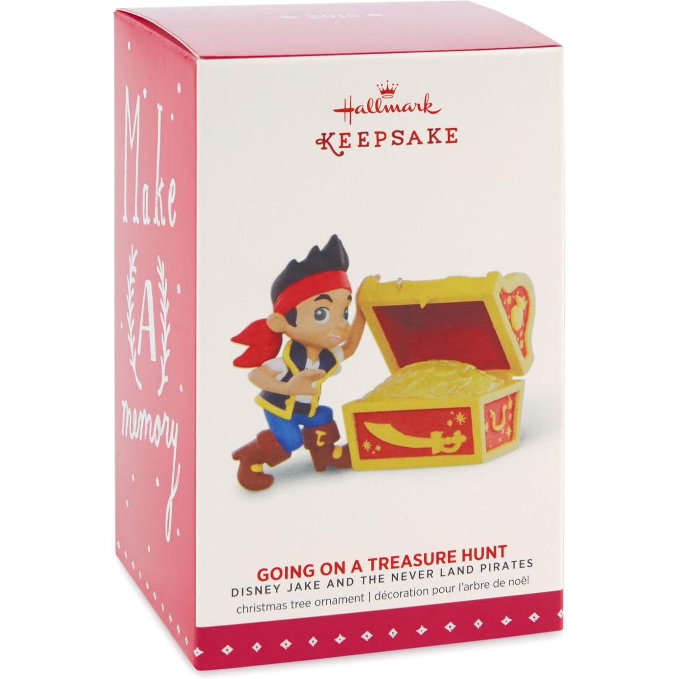 2015 Going on a Treasure Hunt Hallmark Ornament (Jake and the Never Land Pirates) QXD6129