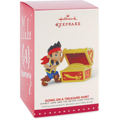 2015 Going on a Treasure Hunt Hallmark Ornament (Jake and the Never Land Pirates) QXD6129