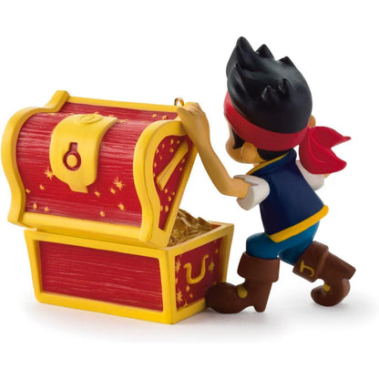 2015 Going on a Treasure Hunt Hallmark Ornament (Jake and the Never Land Pirates) QXD6129