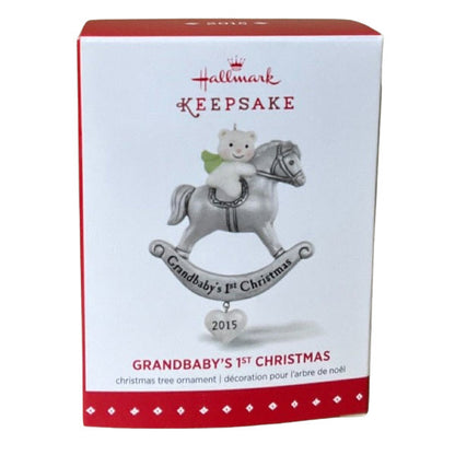 2015 GrandBaby's First Christmas Hallmark Ornament (Baby's First Christmas) QGO1139