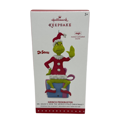 2015 Grinch Peekbuster Hallmark Ornament (The Grinch) QXI2767