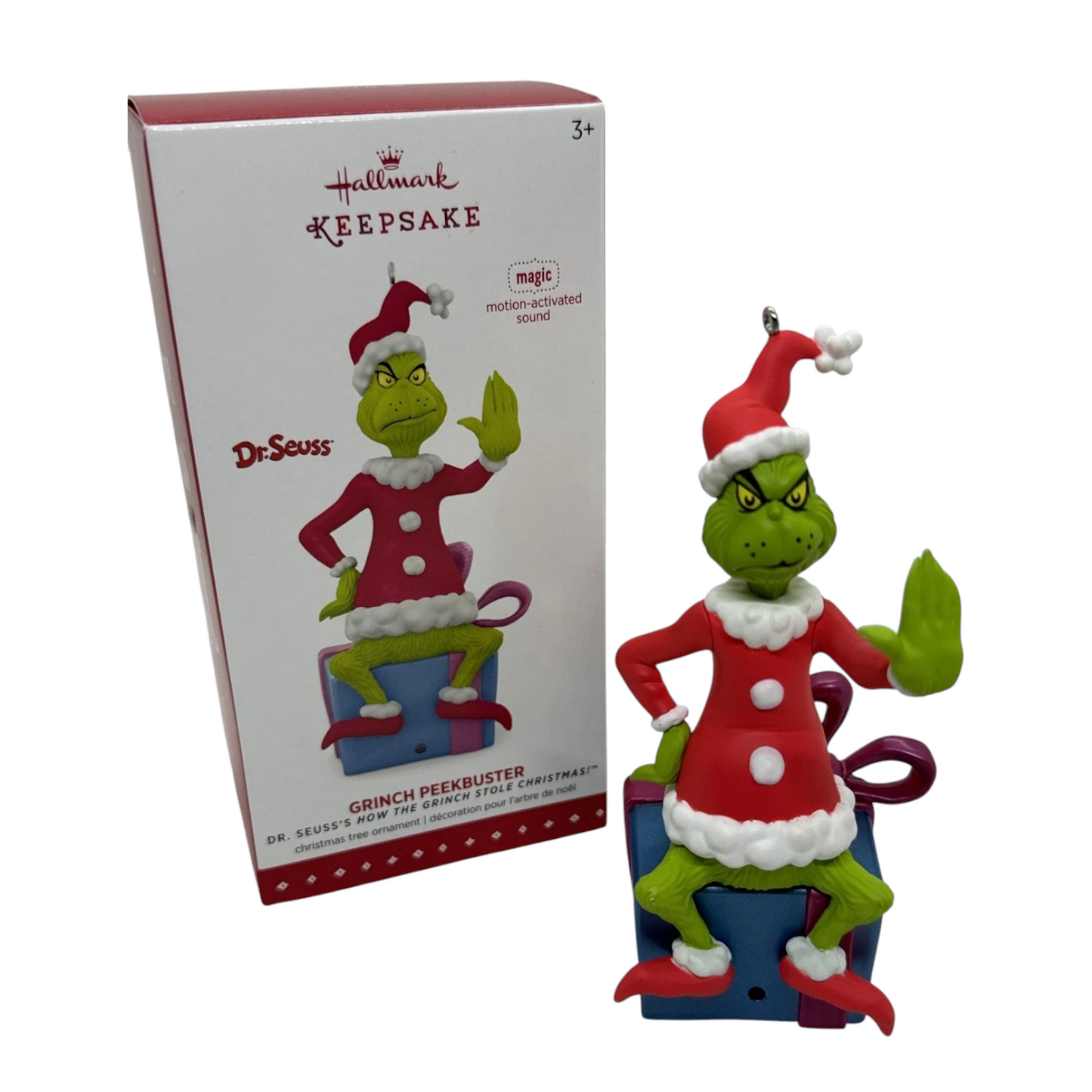 2015 Grinch Peekbuster Hallmark Ornament (The Grinch) QXI2767