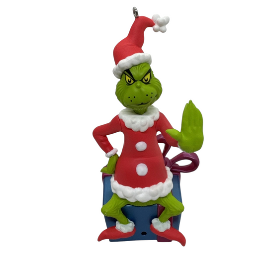 2015 Grinch Peekbuster Hallmark Ornament (The Grinch) QXI2767