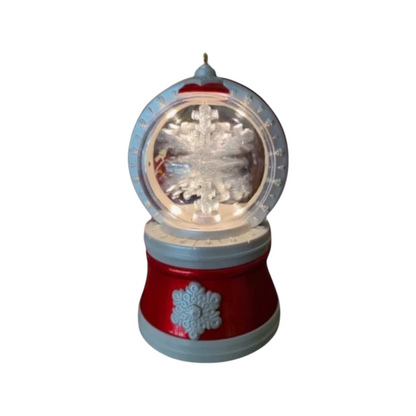 2015 Happiness Makes Magic Hallmark Ornament (Snow Globe) QGO1193 Image3