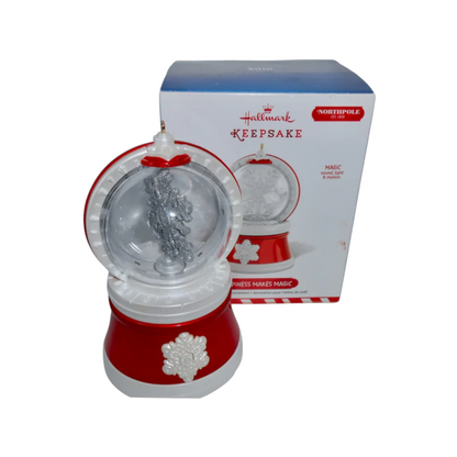 2015 Happiness Makes Magic Hallmark Ornament (Snow Globe) QGO1193 Image6
