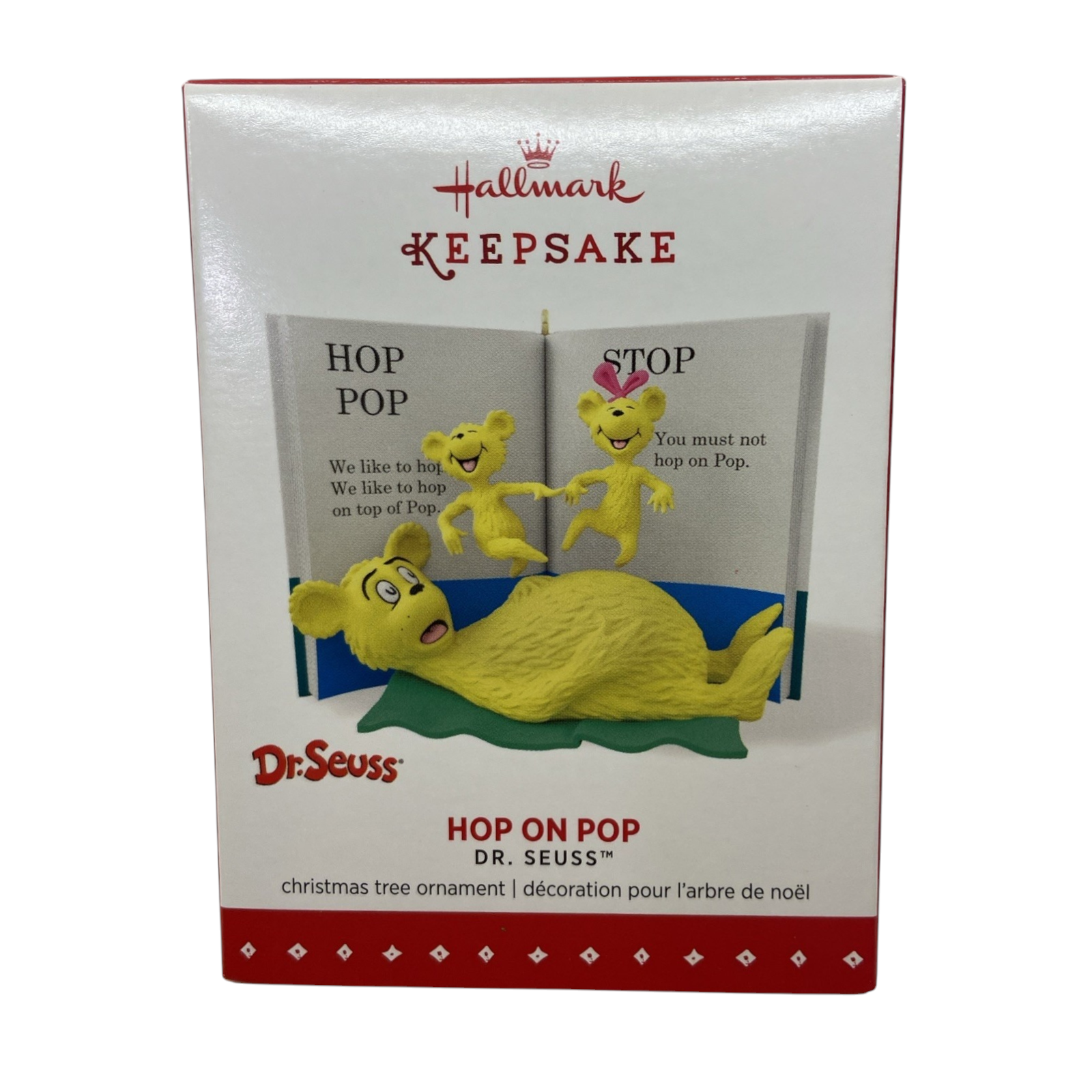 2015 Hop On Pop Hallmark Ornament (Dr. Seuss Books) QXI2689