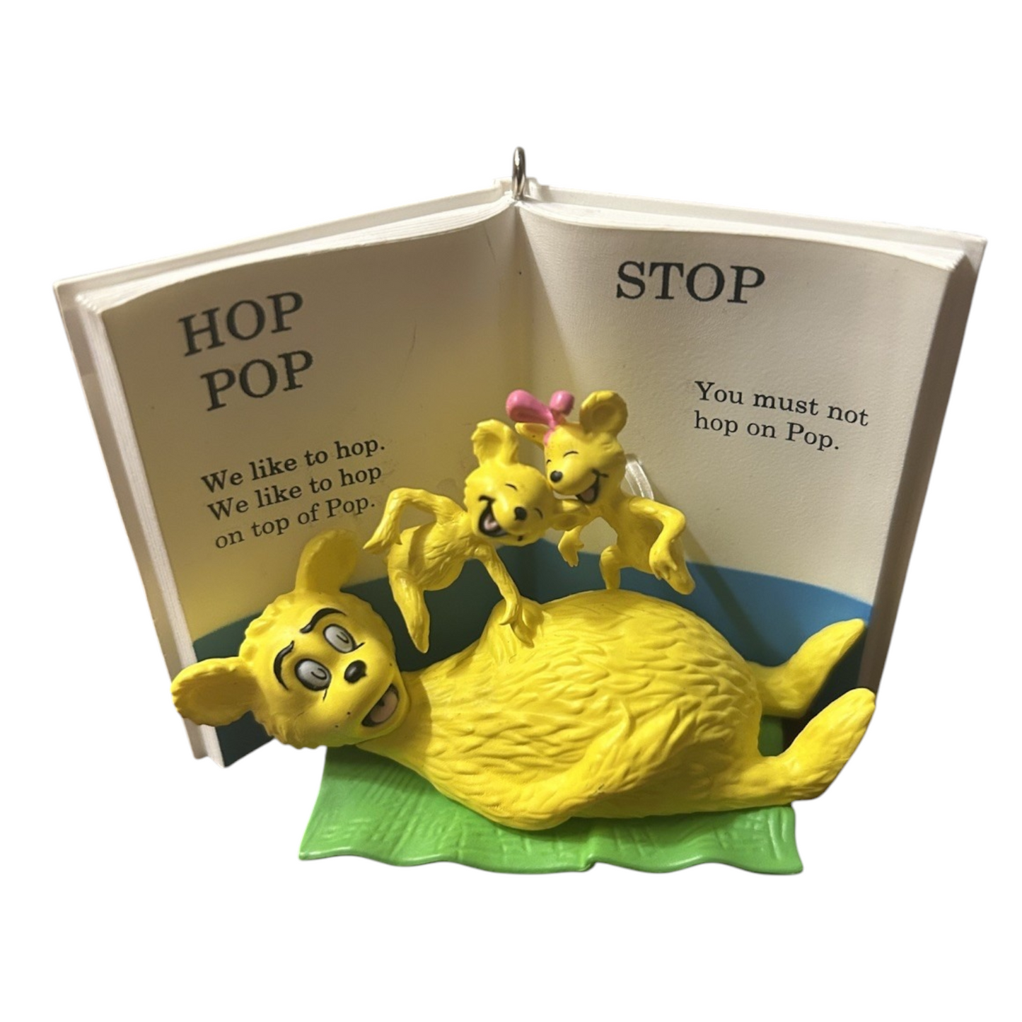 2015 Hop On Pop Hallmark Ornament (Dr. Seuss Books) QXI2689