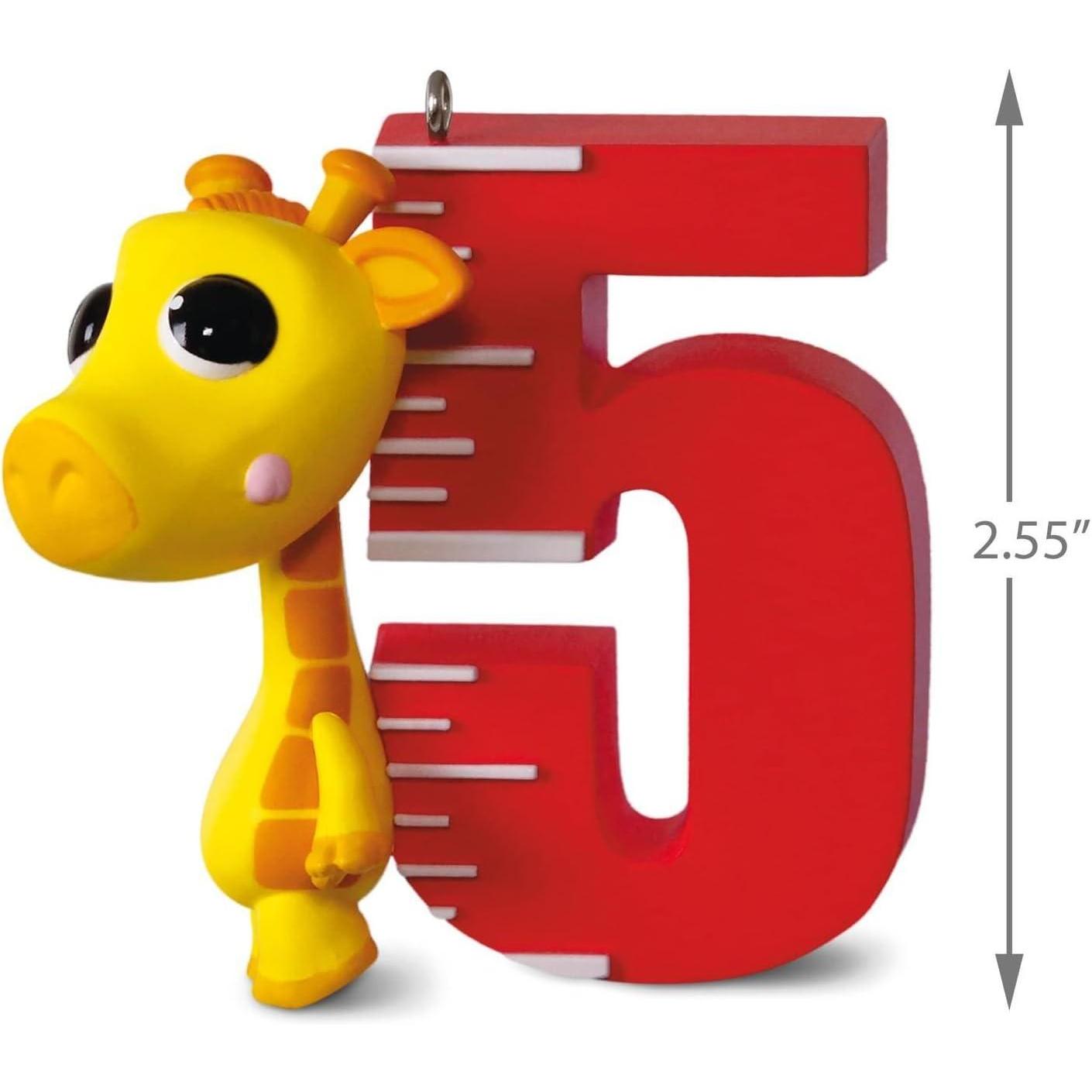 2015 I Am Five! Hallmark Ornament (Child's Age Collection) QGO1427