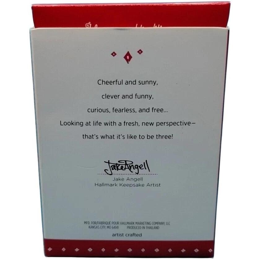 2015 I AM Three! Hallmark Ornament (Child's Age Collection) QGO1467