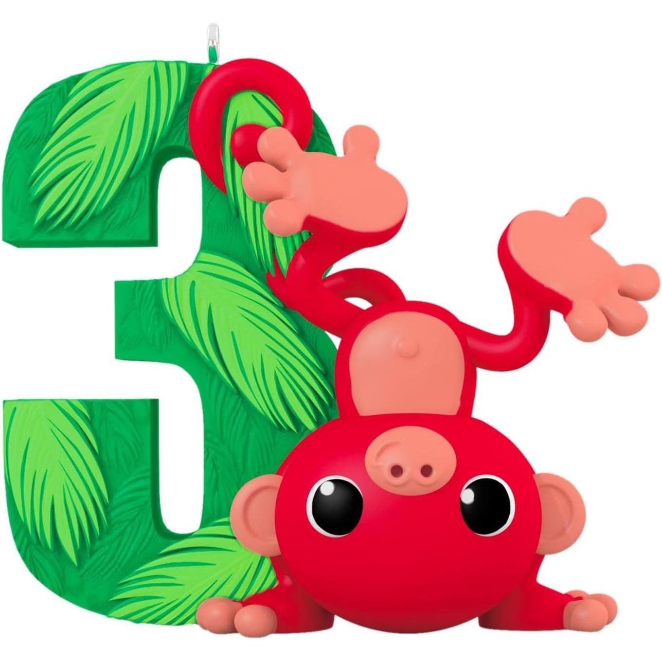 2015 I AM Three! Hallmark Ornament (Child's Age Collection) QGO1467