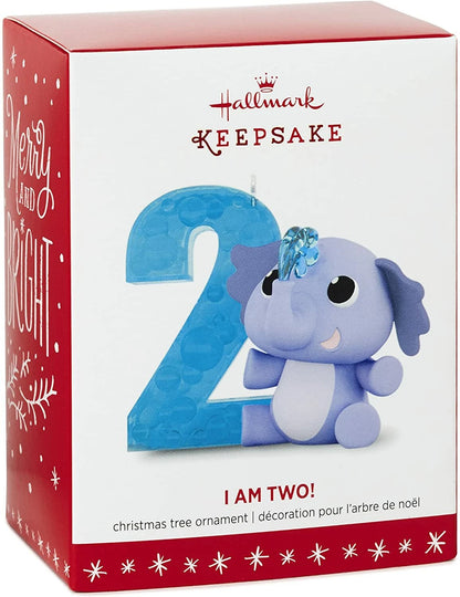 2015 I AM TWO! Hallmark Ornament (Elephant) QGO1459