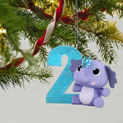 2015 I AM TWO! Hallmark Ornament (Elephant) QGO1459