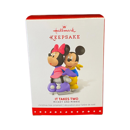 2015 It Takes Two Hallmark Ornament (Mickey Mouse & Friends) QXD6109