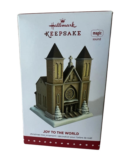2015 Joy to the World Hallmark Ornament (Church) QGO1487