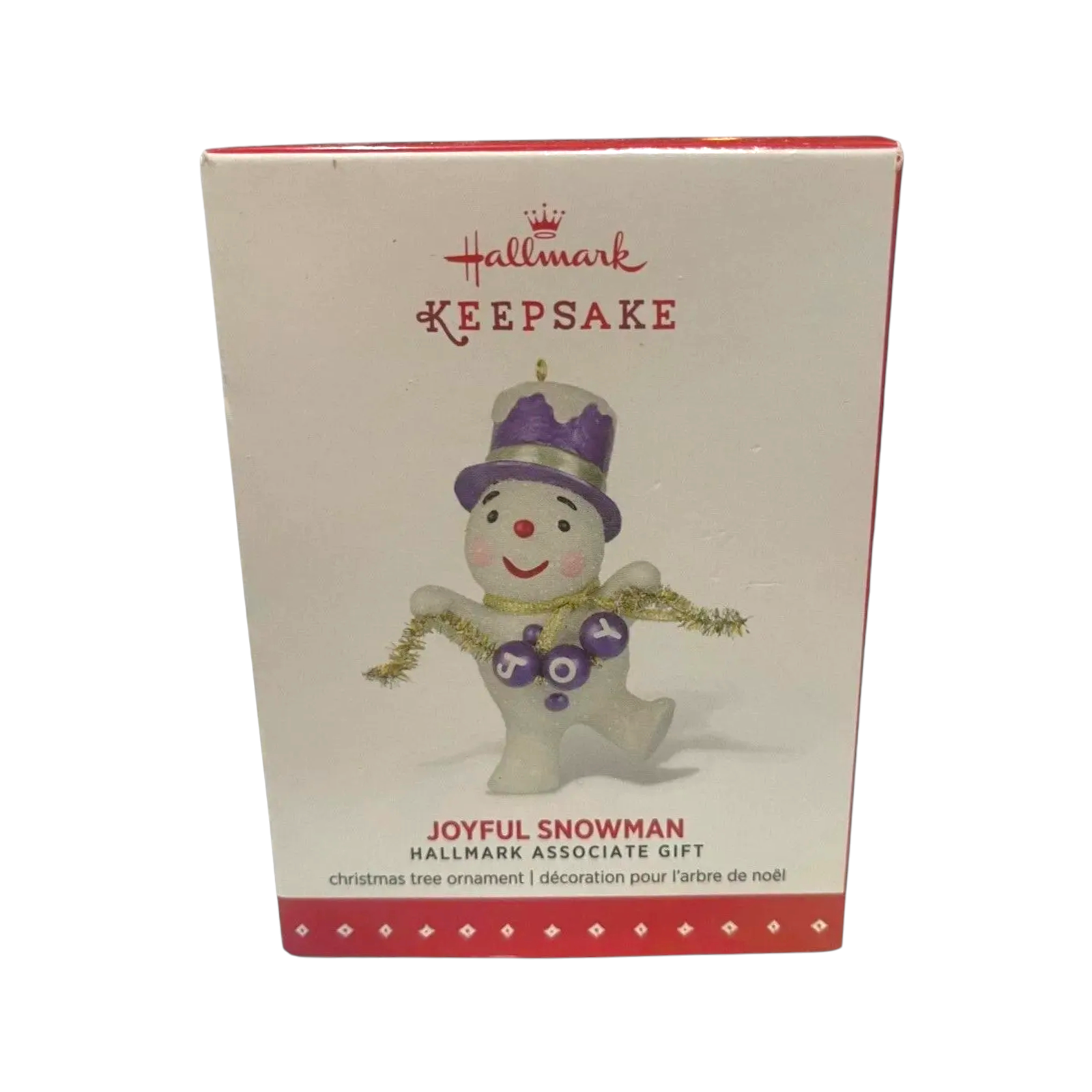 2015 Joyful Snowman Hallmark Ornament (Snowmen) LPR3359