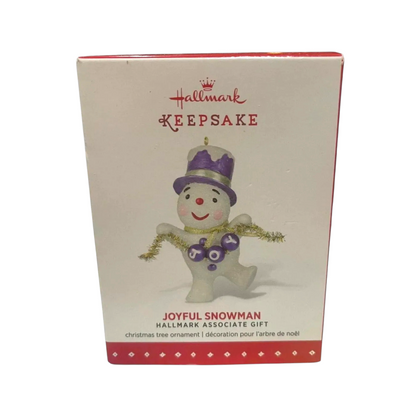 2015 Joyful Snowman Hallmark Ornament (Snowmen) LPR3359