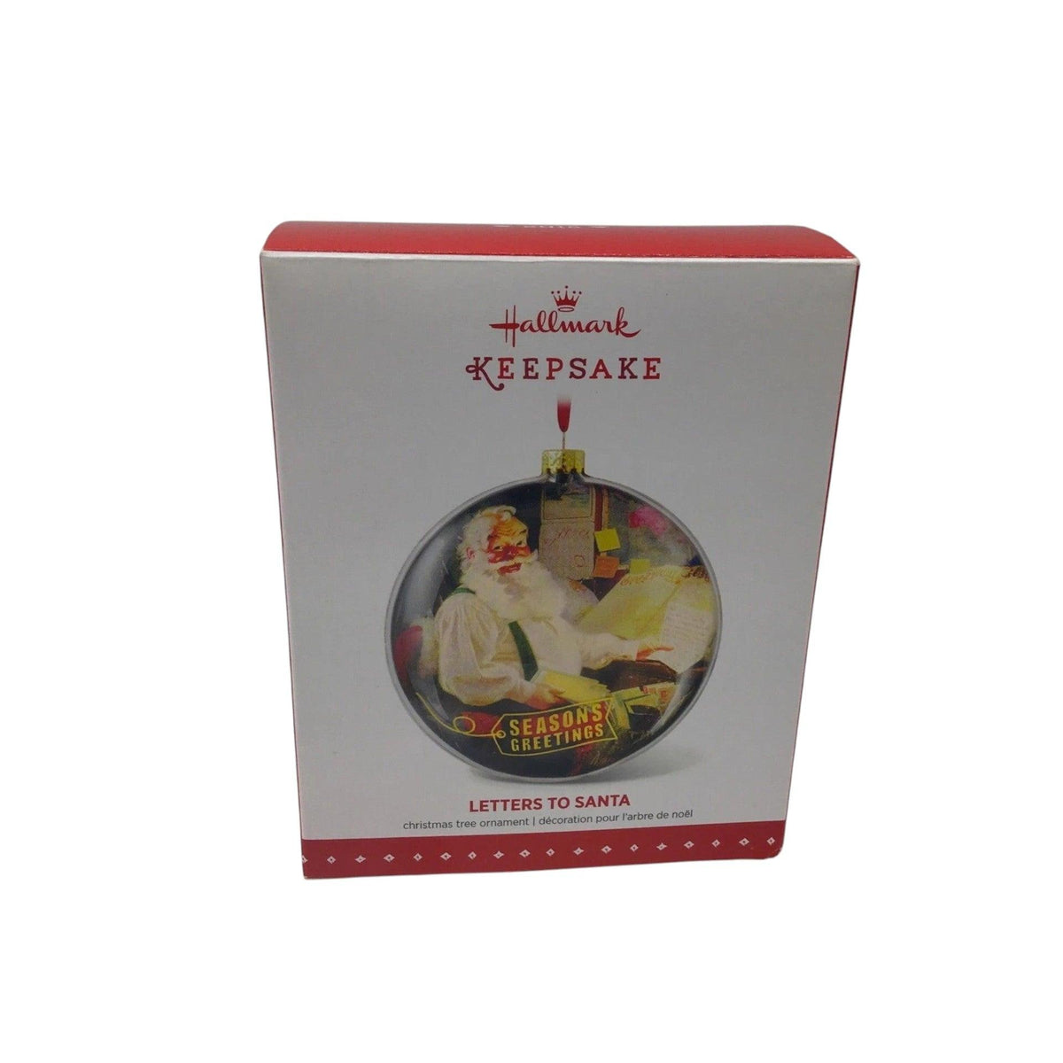 2015 Letters to Santa Hallmark Ornament (Season's Greetings) QG01547 Image2