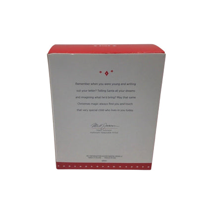2015 Letters to Santa Hallmark Ornament (Season's Greetings) QG01547 Image6