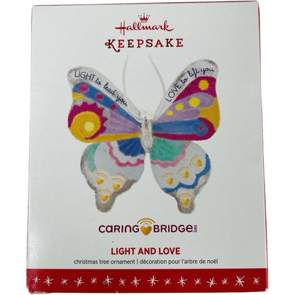 2015 Light and Love Hallmark Ornament (Butterfly) QGO1499