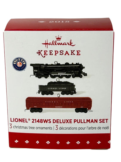 2015 Lionel 2148WS Deluxe Pullman Set Hallmark Ornament (Lionel) QXM8509