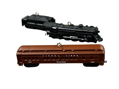2015 Lionel 2148WS Deluxe Pullman Set Hallmark Ornament (Lionel) QXM8509