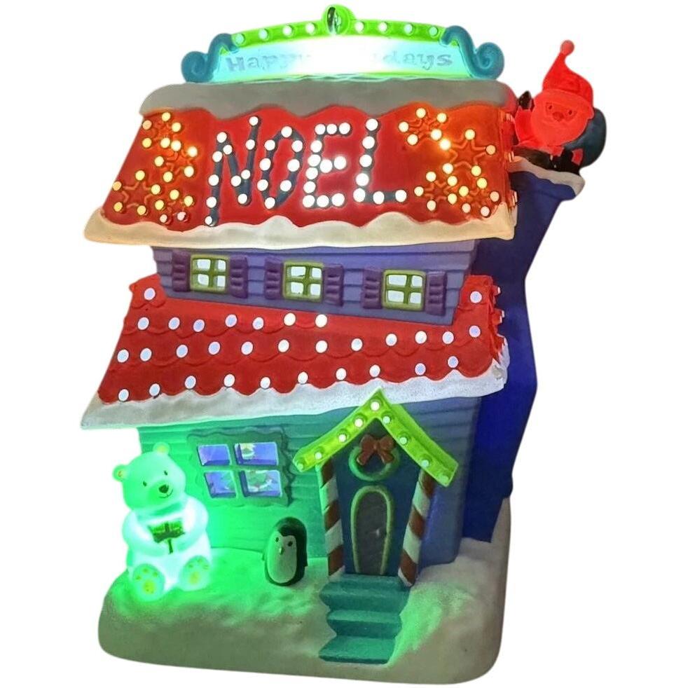 2015 Merriest House in Town Hallmark Ornament (Merriest House in Town) QGO1359