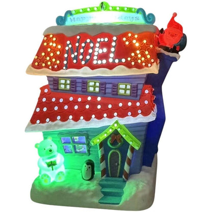 2015 Merriest House in Town Hallmark Ornament (Merriest House in Town) QGO1359