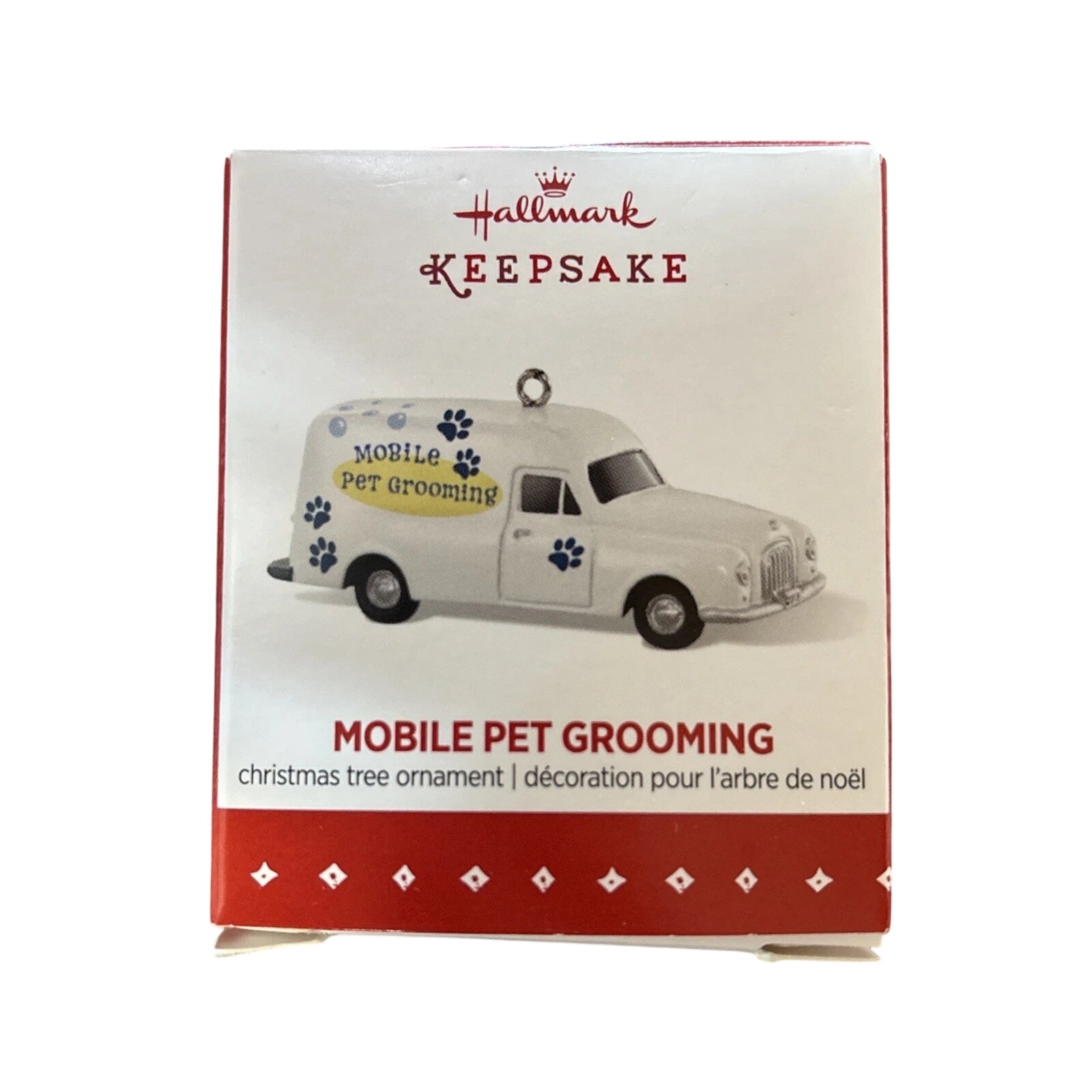 2015 Mobile Pet Grooming Hallmark Ornament (Car) QXE3767