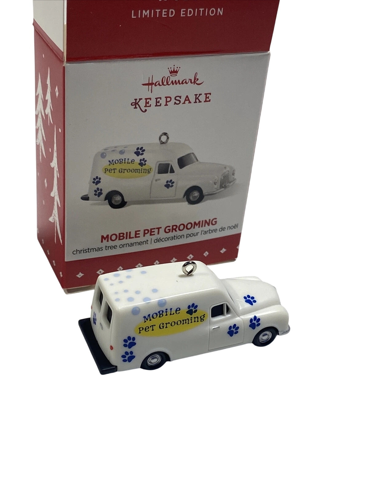 2015 Mobile Pet Grooming Hallmark Ornament (Car) QXE3767