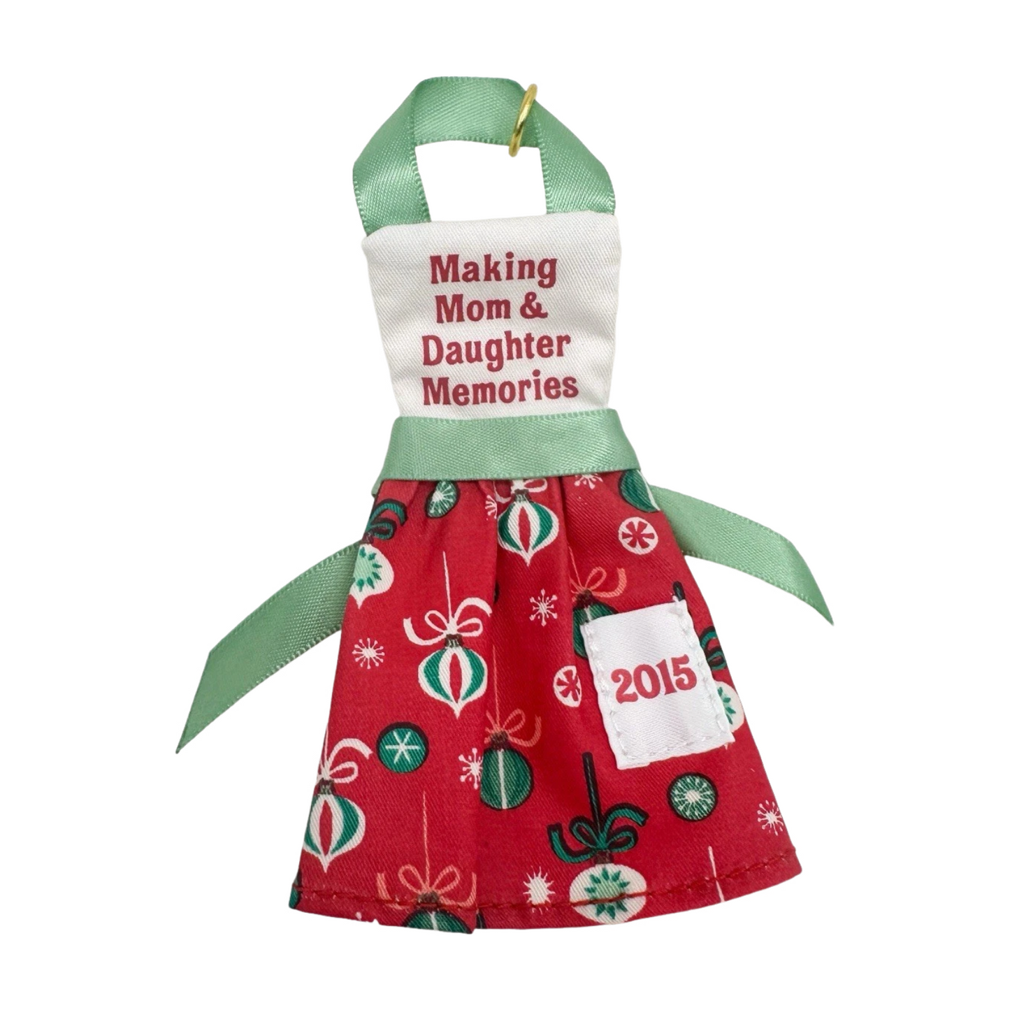 2015 Mom and Daughter Hallmark Ornament (Family) QGO1237 Image1