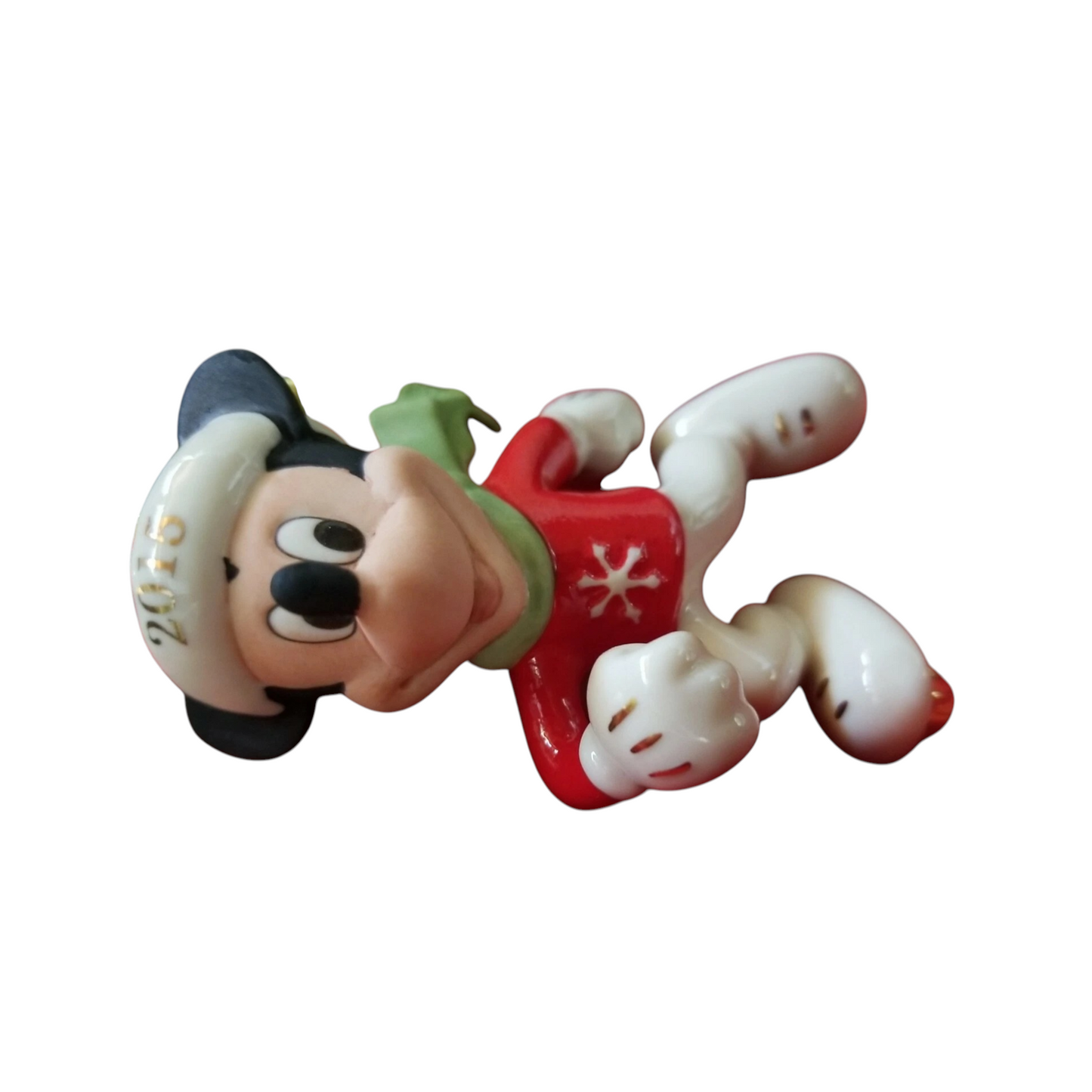 2015 Off To The Rink Mickey Mouse Lenox Ornament 852948 Image3