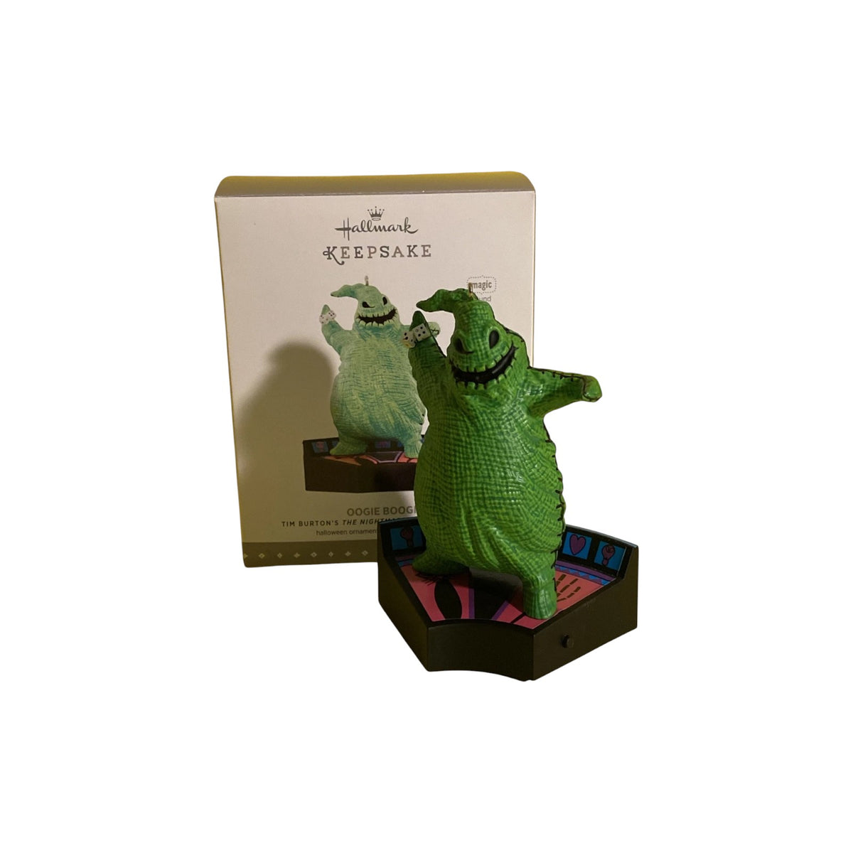 2015 Oogie Boogie Hallmark Ornament (Tim Burton's The Nightmare Before Christmas) QFO5229 Image3