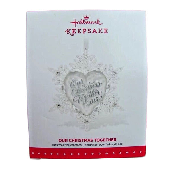 2015 Our Christmas Together Hallmark Ornament (Snowflake) QGO1157