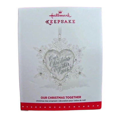2015 Our Christmas Together Hallmark Ornament (Snowflake) QGO1157